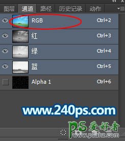 PS下雨效果图简单制作实例：巧用通道和动作制作细腻的下雨GIF动